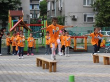 Прекрасен спортен празник в детска градина "Мир"