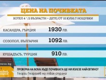 По-ниски цени в началото на сезона! Къде морето ще ни излезе по-евтино?