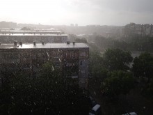 Мощна буря удари част от Пловдив