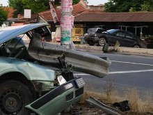 Ужасяваща катастрофа в Граф Игнатиево! БМВ и Ауди се помляха