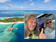 Маги Халваджиян заведе Димитър Рачков на Малдивите