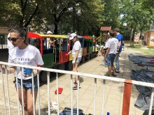 Ново парково пространство изградиха доброволците на TELUS International в Пловдив