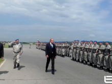 Президентът прие почетния строй в Граф Игнатиево