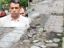 Принудиха кмета на "Централен" да информира Plovdiv24.bg защо жена пострада заради окаян тротоар