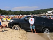 Появи се видео от безумието край Приморско, проговори и шофьорът