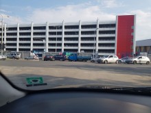 Верижна катастрофа с пет автомобила до Панаира
