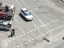 Шофьори се сбиха на кръстовище, наложи се пожарникари да ги разтървават