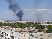 Черен дим отново над Пловдив