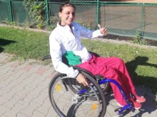 Чудесно представяне за тенисистката в инвалидна количка Зоя Чавдарова