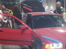 Вижте как сгащиха отворко от Раковски с БМВ по време на дрифт в кръстовището на ВСИ!