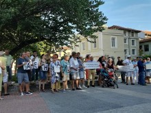 Започна протестът на пловдивските художници