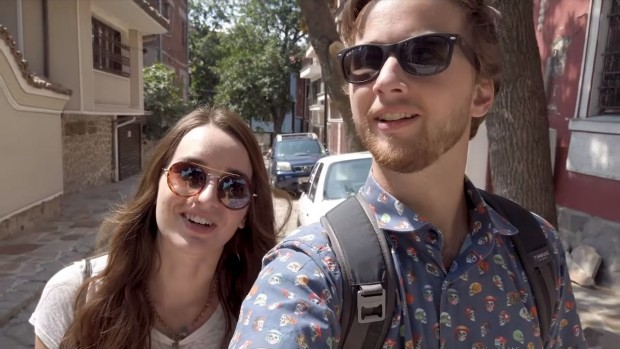 Млада двойка от САЩ са направили кратко филмче за Пловдив