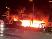 Голям пожар в Пловдив!