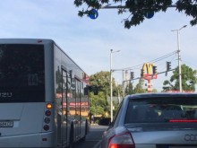 Шофьор на автобус гази закона в Пловдив