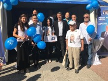 Кандидатът на ГЕРБ за кмет на район "Централен" Георги Стаменов се срещна с граждани