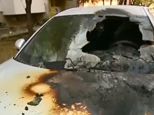 Запалиха колата на разследващ полицай в София
