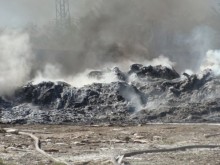 Пожар в северната част на Пловдив, 6 екипа огнеборци изпратени срещу стихията