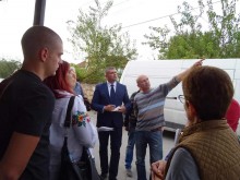 Стоян Алексиев се срещна с жители на квартал "Гаганица"