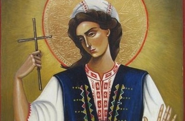 Днес православната църква почита паметта на Света великомъченица Злата Мъгленска.Св. Злата