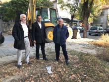Георги Стаменов даде старт на изграждането на нов паркинг