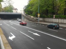 В подлеза на "Гладстон" монтират информационни табели, шофирайте внимателно