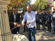 Георги Стаменов и Валерий Хаджийски откриха чешма на ул. "Капитан Райчо"