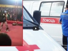 Мечка нападна своя дресьор по време на представление