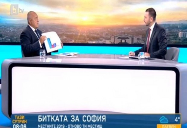 bTV
След като премиерът Бойко Борисов хвърли бомба в сутрешния блок