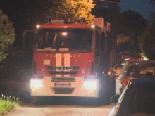 Пожар бушува край Пловдив