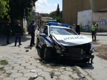 Много пиян шофьор блъсна автомобил на МВР