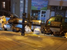 Грозна гледка от центъра на Пловдив
