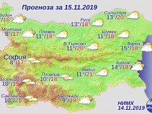 През нощта валежите спират