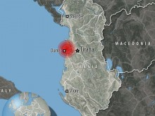 Мощно земетресение удари Албания