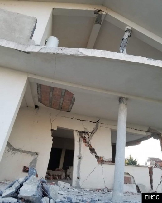Силното земетресение от 6 4 по Рихтер в Албания бе усетено