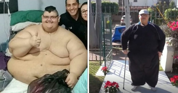 Мексиканецът Хуан Педро Франко отслабна с 330 кг за три