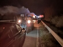Всички пътници от пламналия автобус край Бургас вече са по домовете си