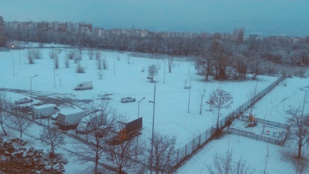 Честит първи сняг, Пловдив!