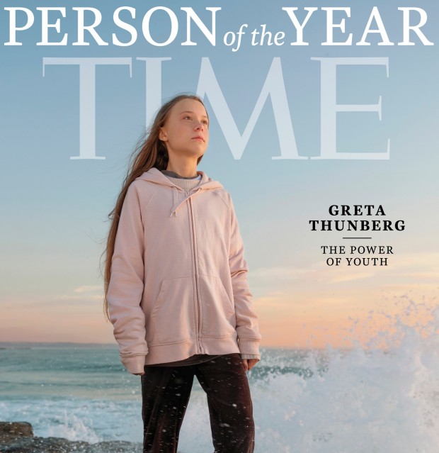 Шведската активистка Грета Тунберг е Личност на годината на американското