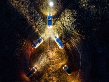 Уникална коледна елха направиха наши фотографи
