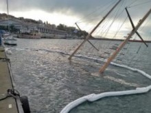 Жестока буря в Кавала стъжни Коледата на българин