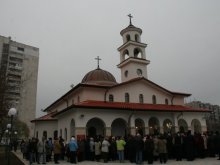 Курбан за здраве в църквата в "Западен"
