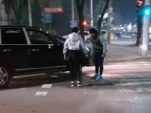 Истерясалата мутреса, брутално удряла шамари на шофьор, била от известно семейство!
