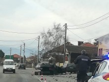 Първи кадри от тежката катастрофа в Калековец!