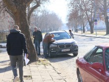 Нов сблъсък в Пловдив! МВР: БМВ е отнело предимство!
