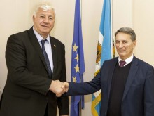 Здравко Димитров се срещна с новия ректор на УХТ