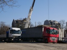 Започна махането на крановете от стадион "Христо Ботев"