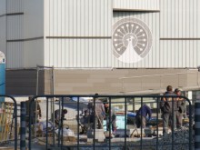 Усилен труд кипи около Голямата базилика