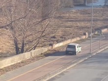 Безумно изпълнение на шофьор в Пловдив!