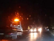 Катастрофа на два Фолксвагена затвори пътя Пловдив-Садово