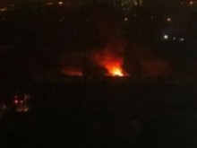 Автомобил се удари във фургон и се запали на Пловдив - Асеновград